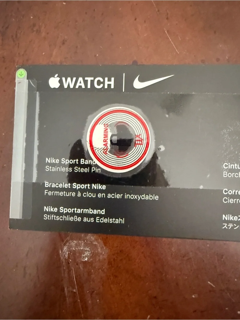 Apple X Nike watch band